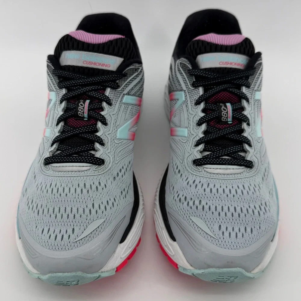 New‎ Balance Truefuse 880v7 Running Shoes Women 10.5 Grey Pink Blue Teal W880GB7